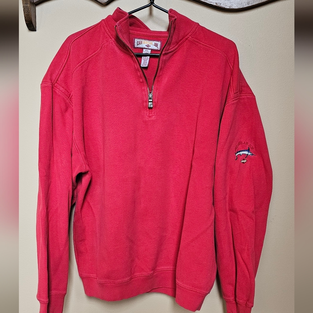 Caribbean Joe Quarter Zip XXL